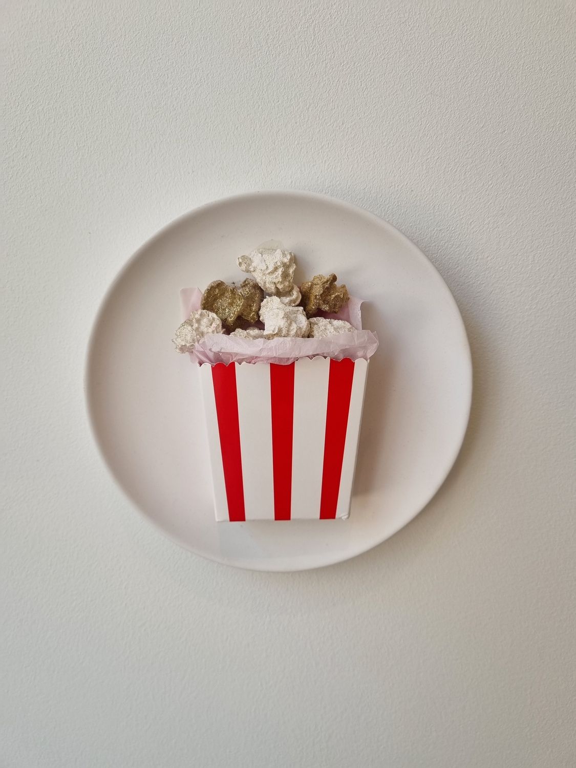 Wandbordje popcorn