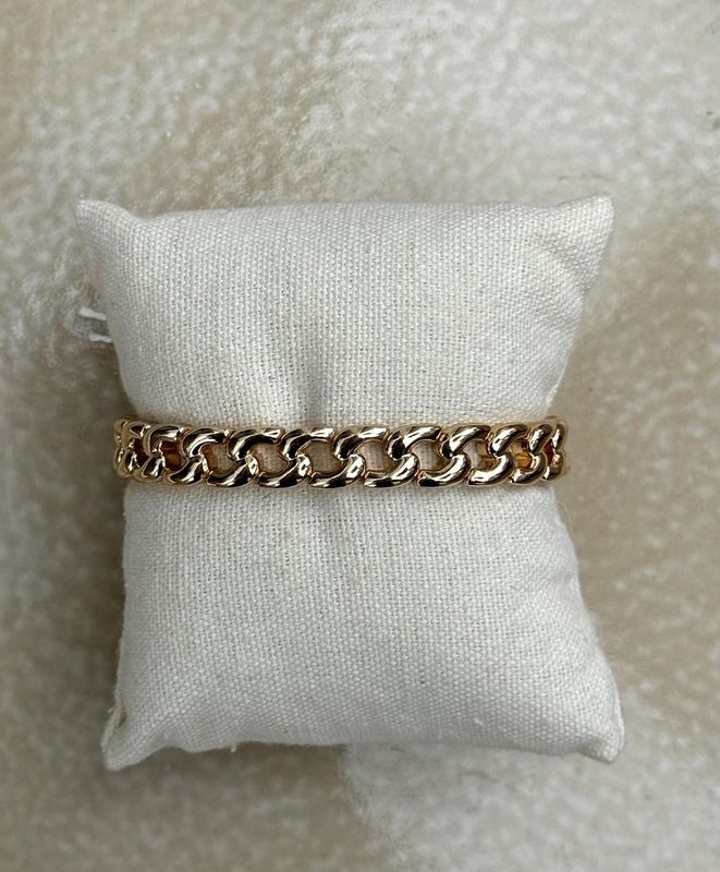 Armband schakel goud 21