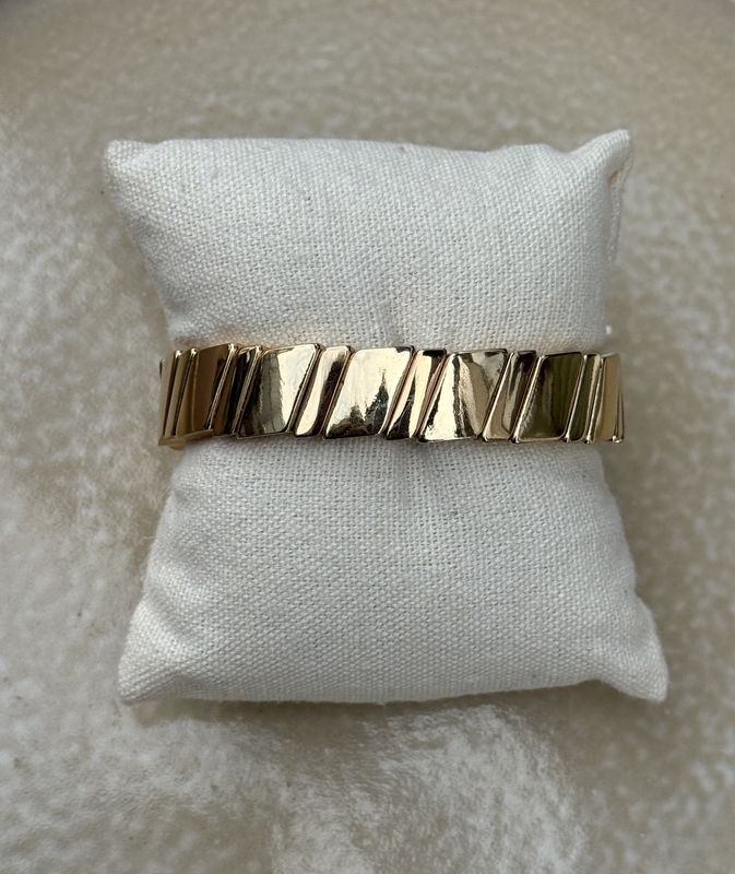 Armband goud breed 39