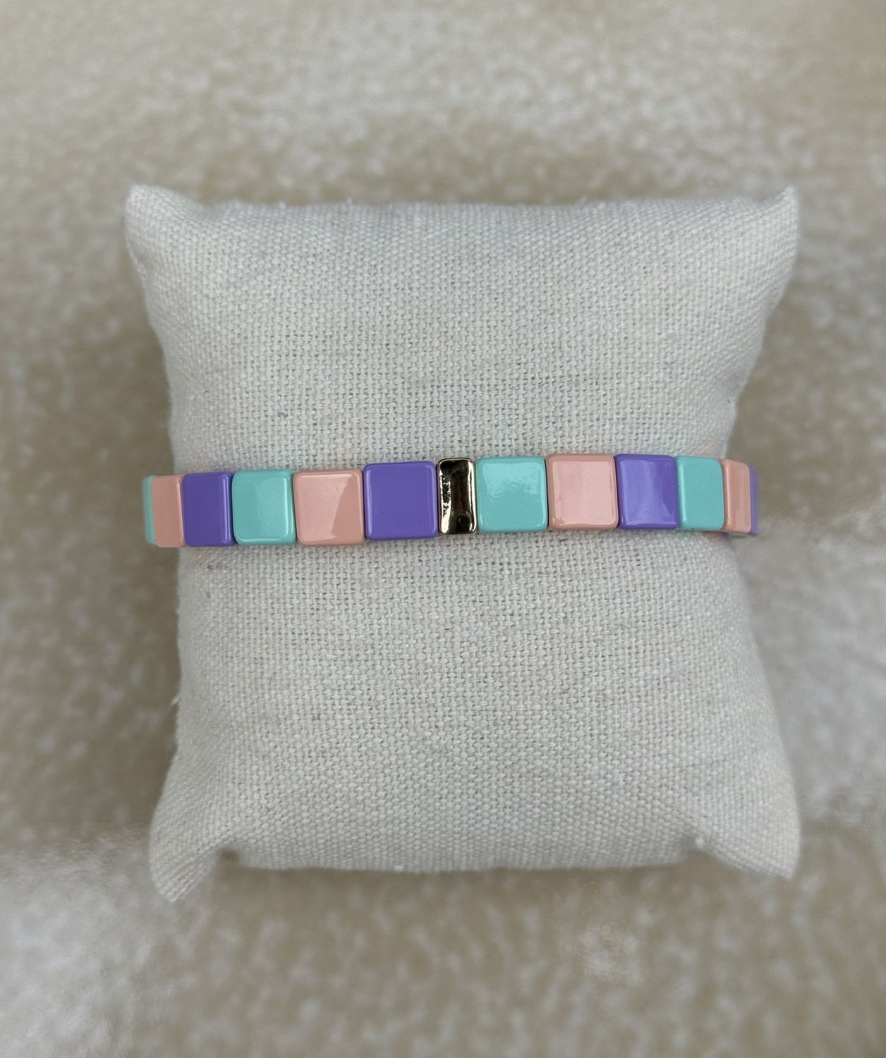 Armband emaille bubble gum 59