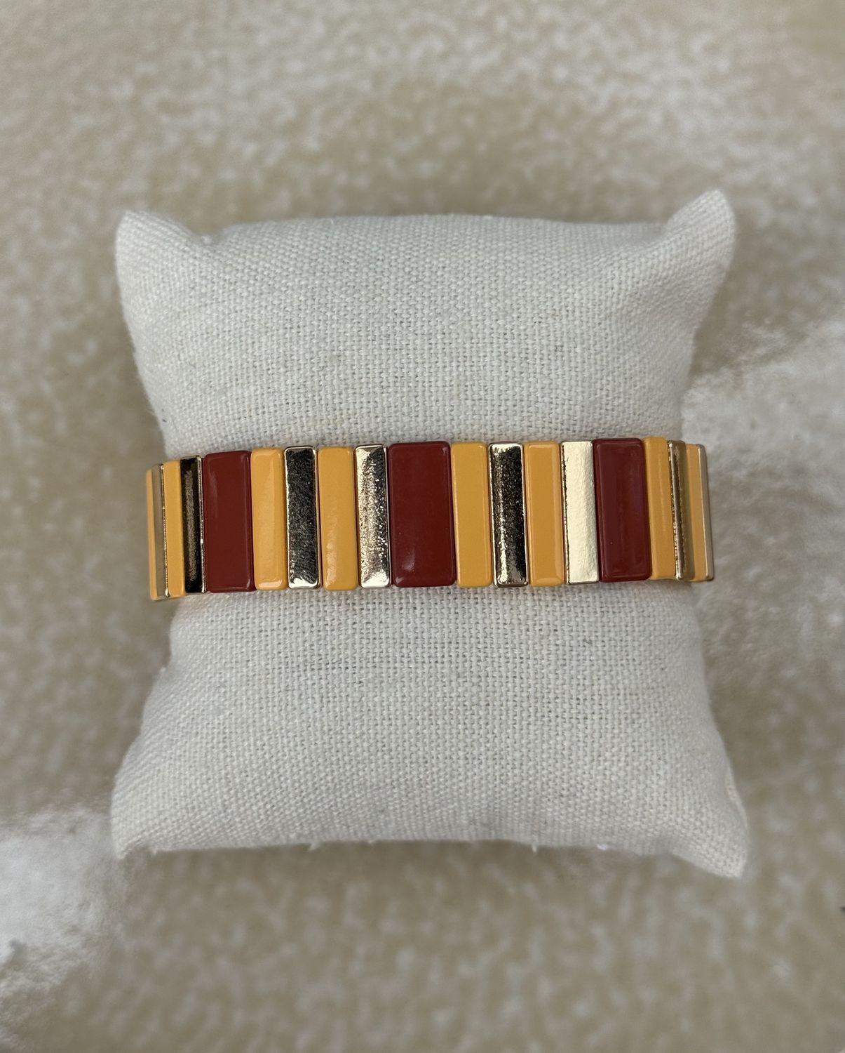 Armband emaille autumn goud 48