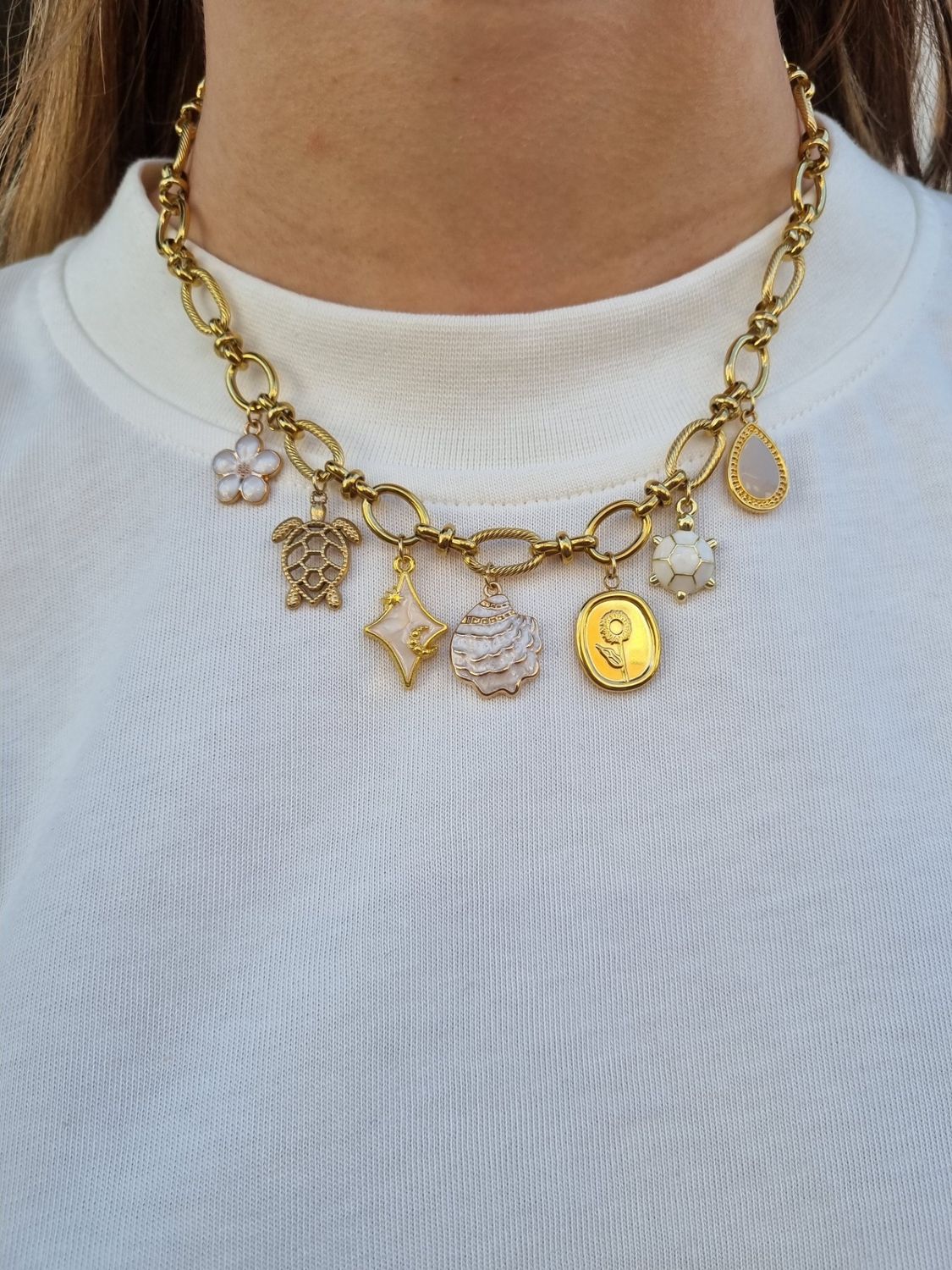 Bedelketting naturel