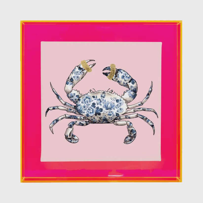 Holy Crab Roze (neon roze/goud)