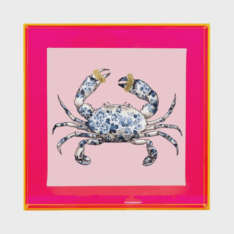 Holy Crab Roze (neon roze/goud)
