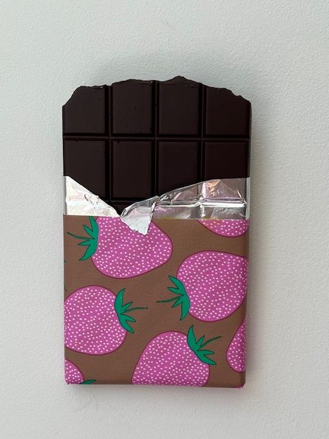 Wall candy chocolade bruin aardbei