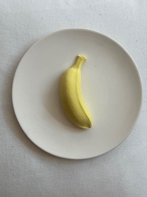 Wandbordje banaan