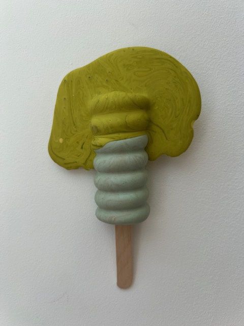 Wall candy ijsje groen