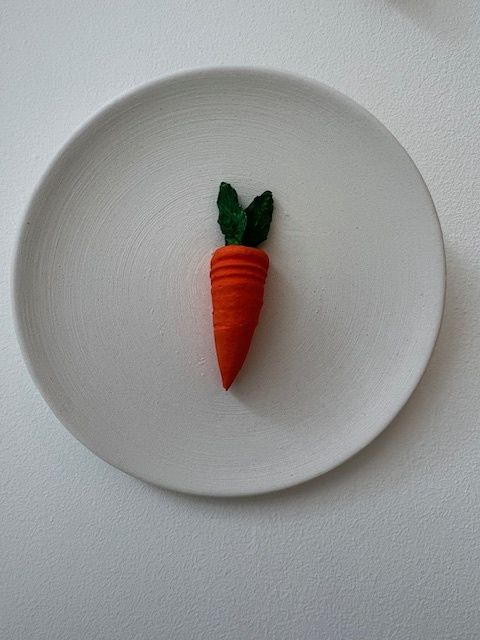 Wall candy wortel oranje groen