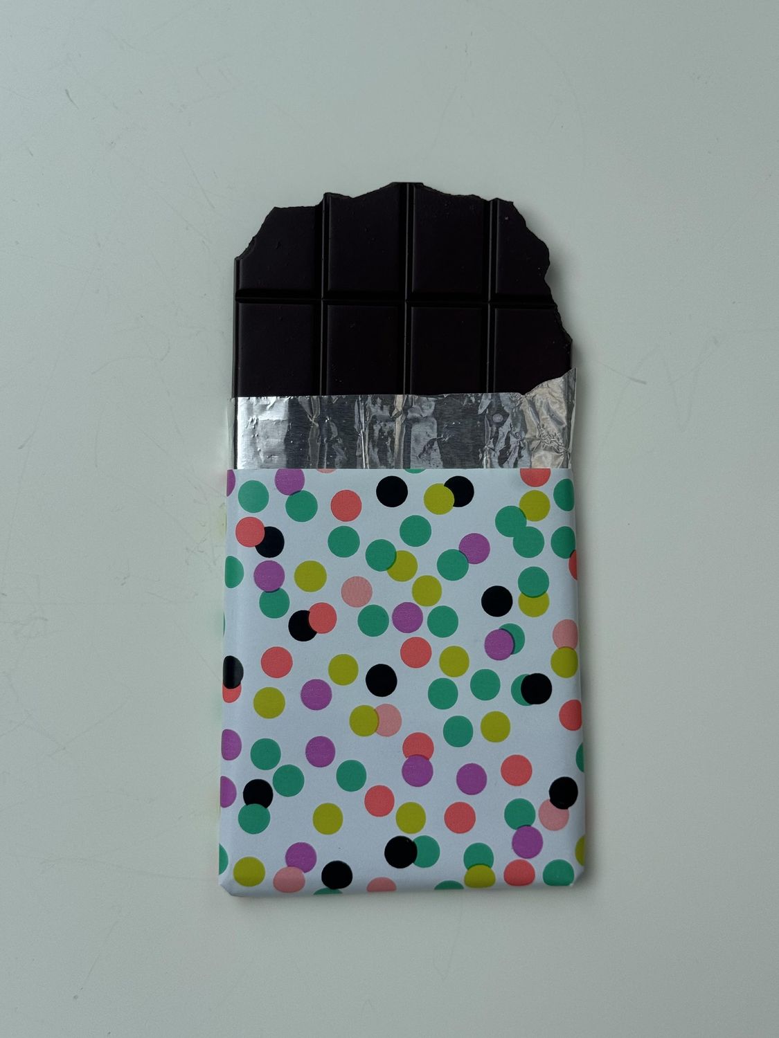 Wall candy chocolade bruin stipjes