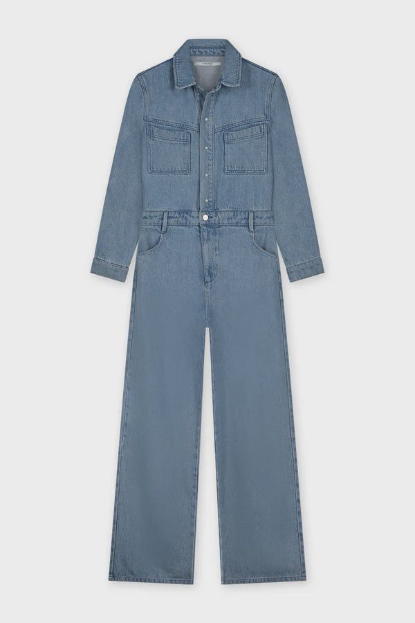 Flowy Denim Overall