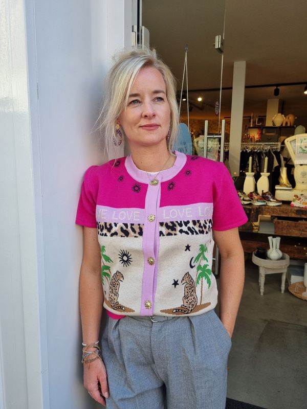 Vest Georgie Magenta