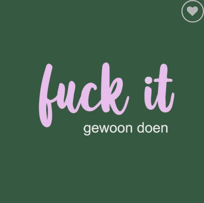 Forex tegeltje fuck it donkergroen