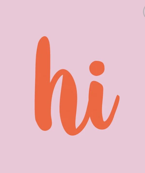 Forex tegeltje  hi roze oranje
