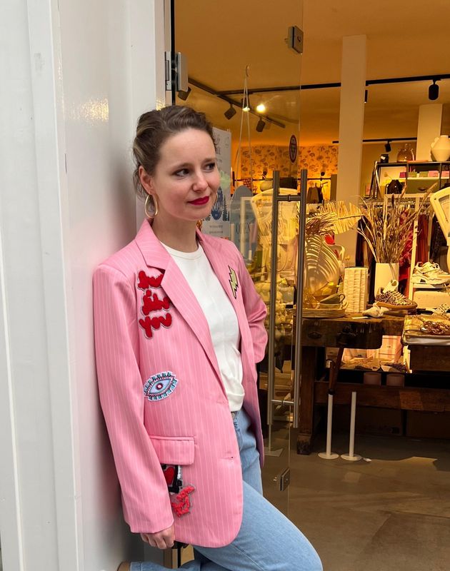 Blazer Romijn roze