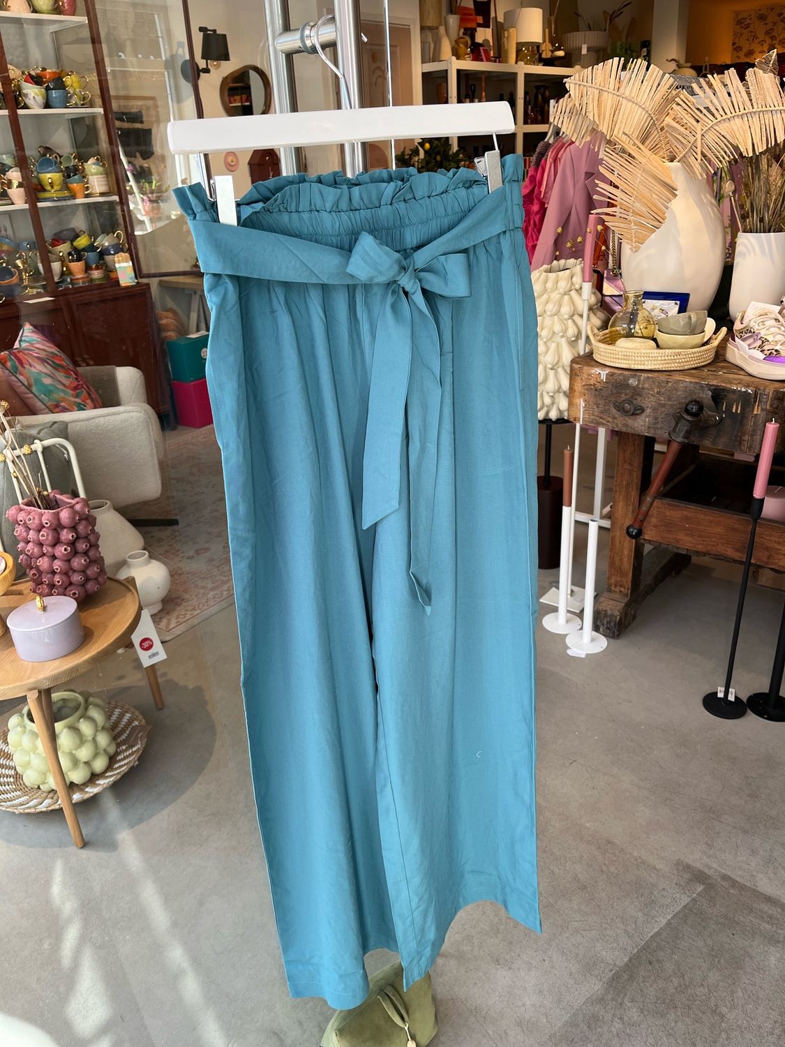 Broek Liva emerald