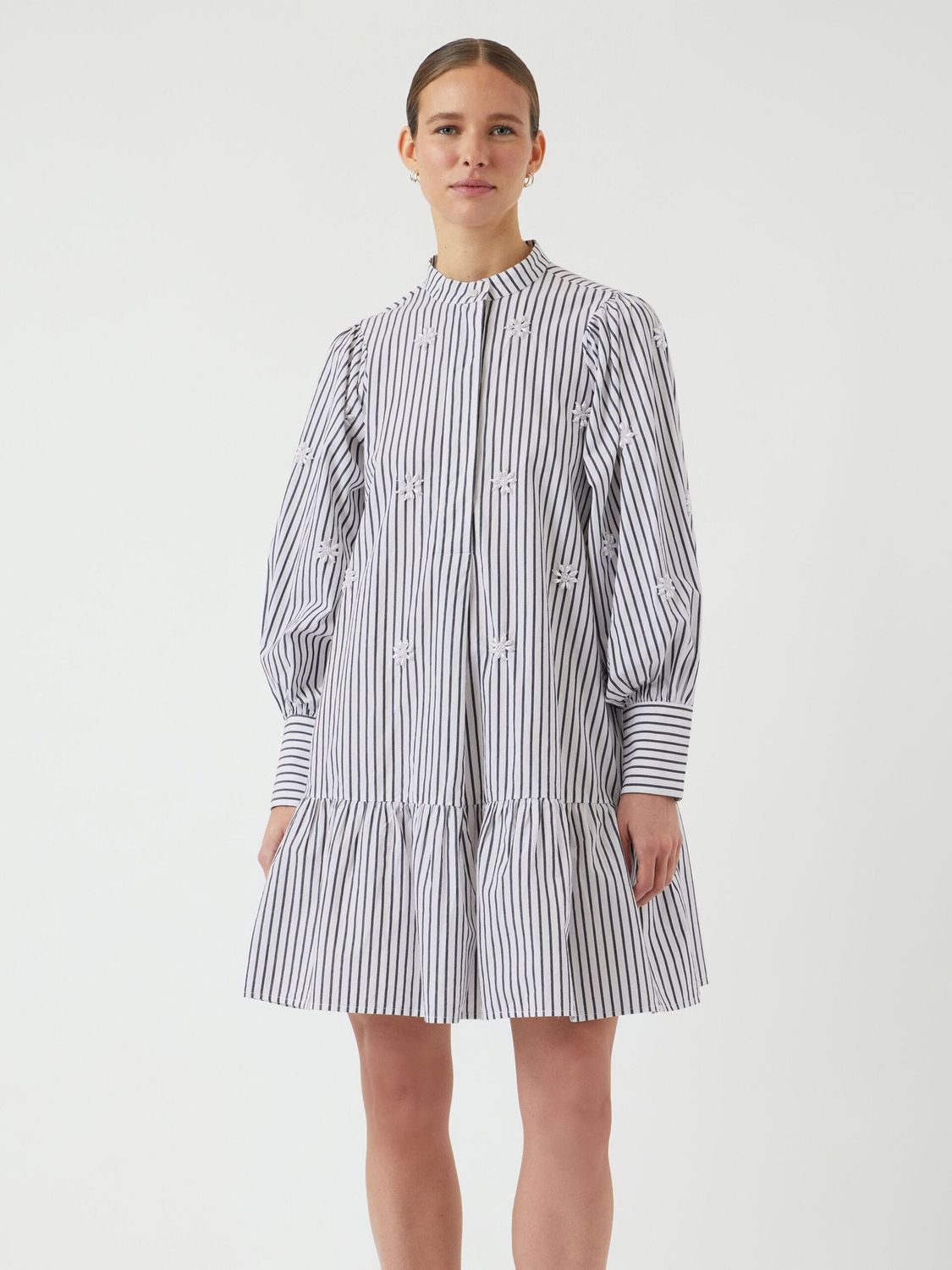 YASEMURA LS DRESS S. Black