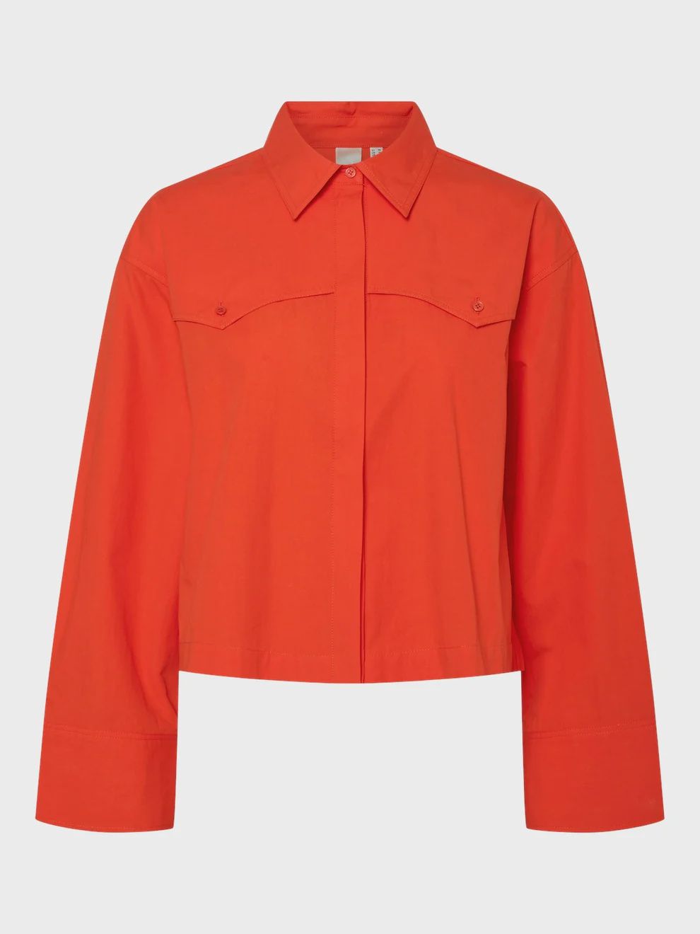 YASCIRU LS SHORT SHIRT Orange