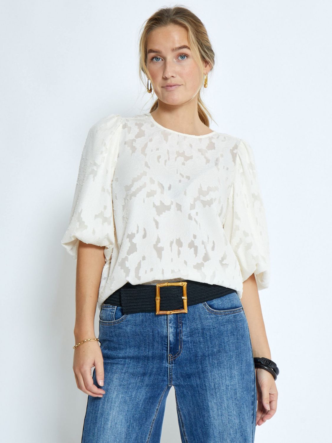 Peppercorn PCGyda Half Sleeve Blouse