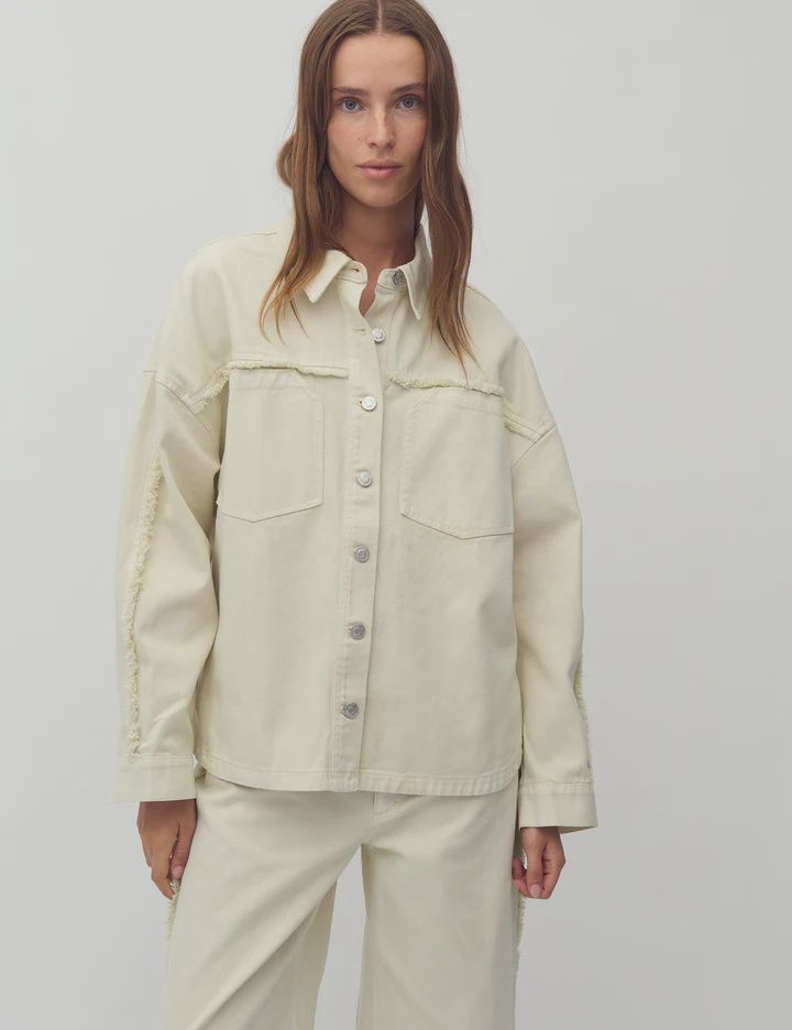 Blouse jasje Wilmana-M Oyster