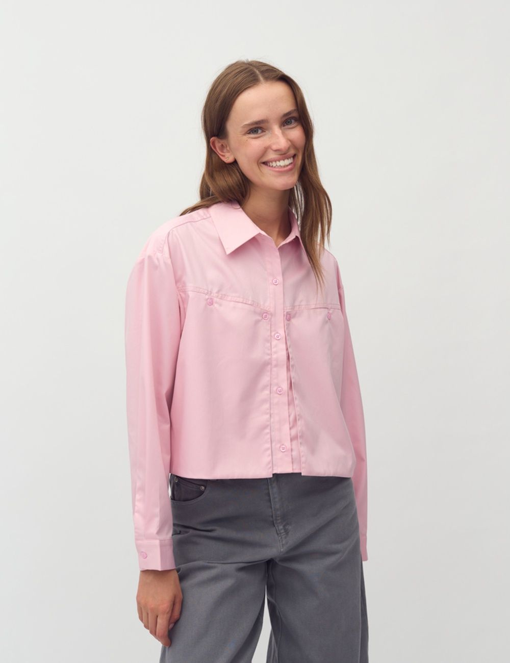 Blouse Rosilia-M Pearl Pink