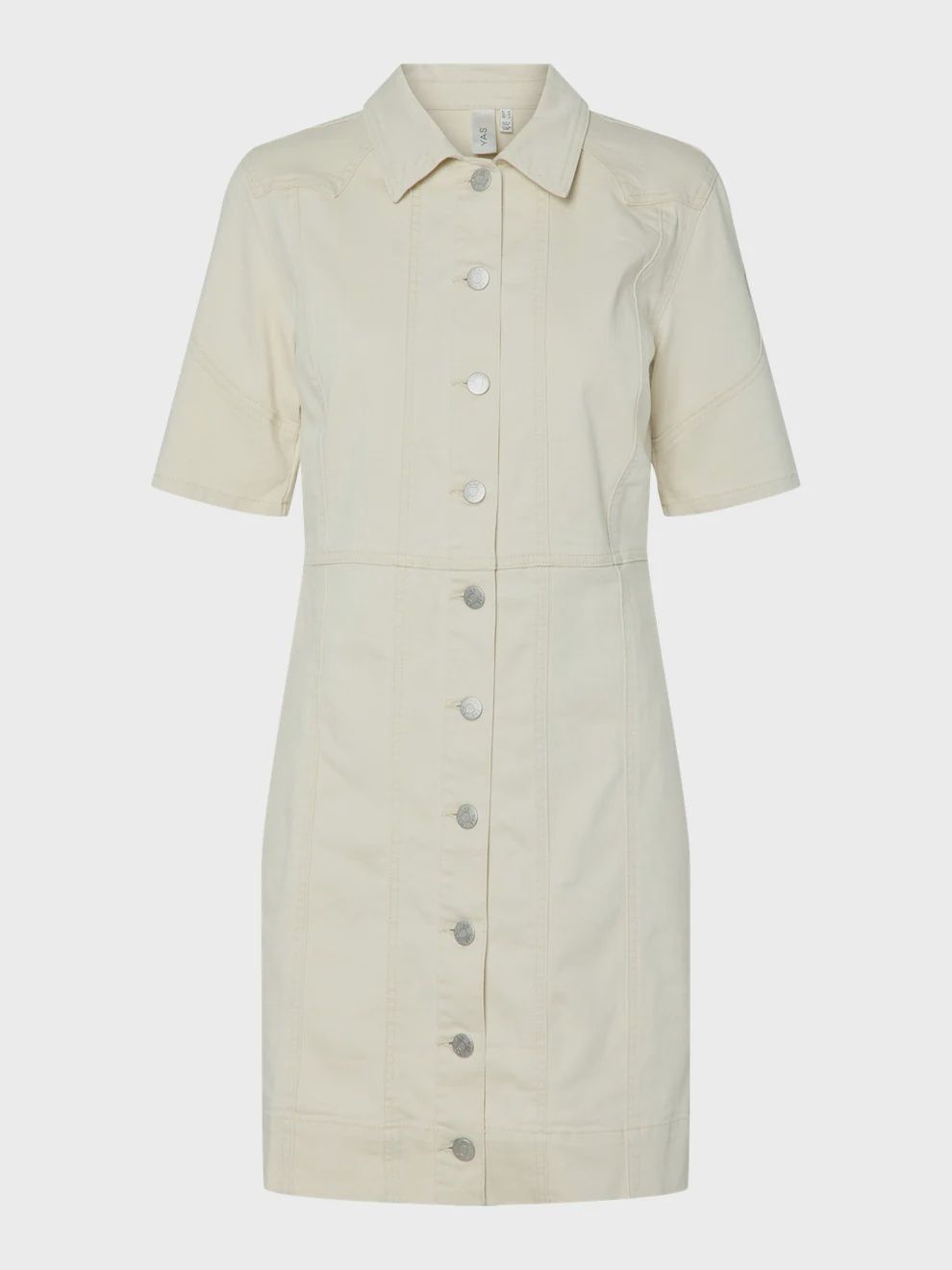 YASDIRMA 2/4 DENIM DRESS S. Grey