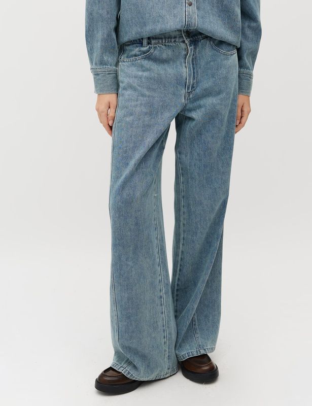Katyn-M Pant Blue Soft Wash