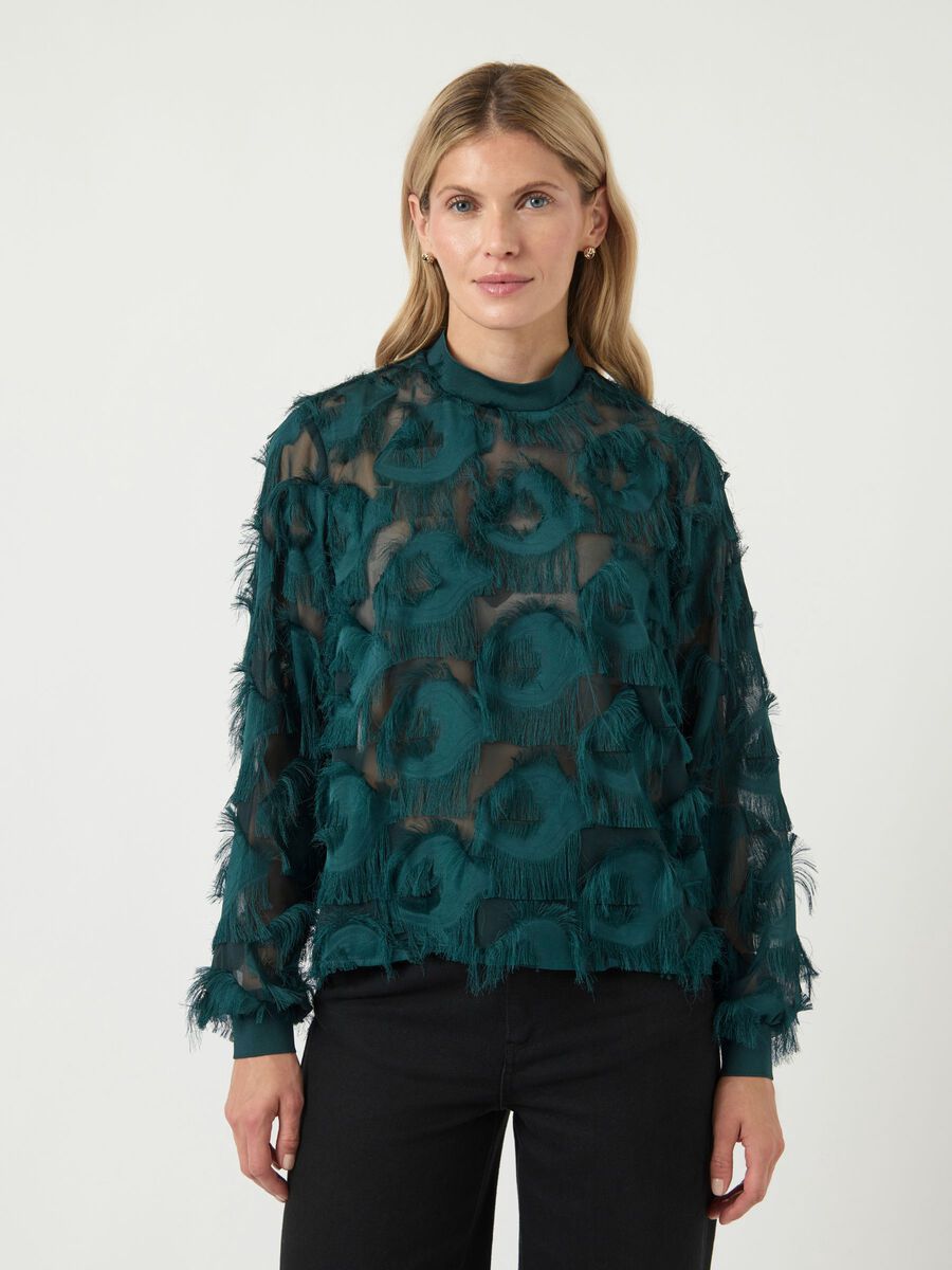 YASDIO LS TOP Turquoise