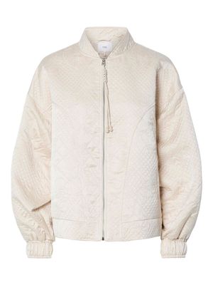YASKAMMY LS QUILTED JACKET Grey