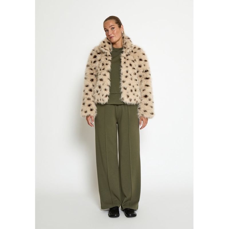 Peppercorn Randia Faux Fur jacket