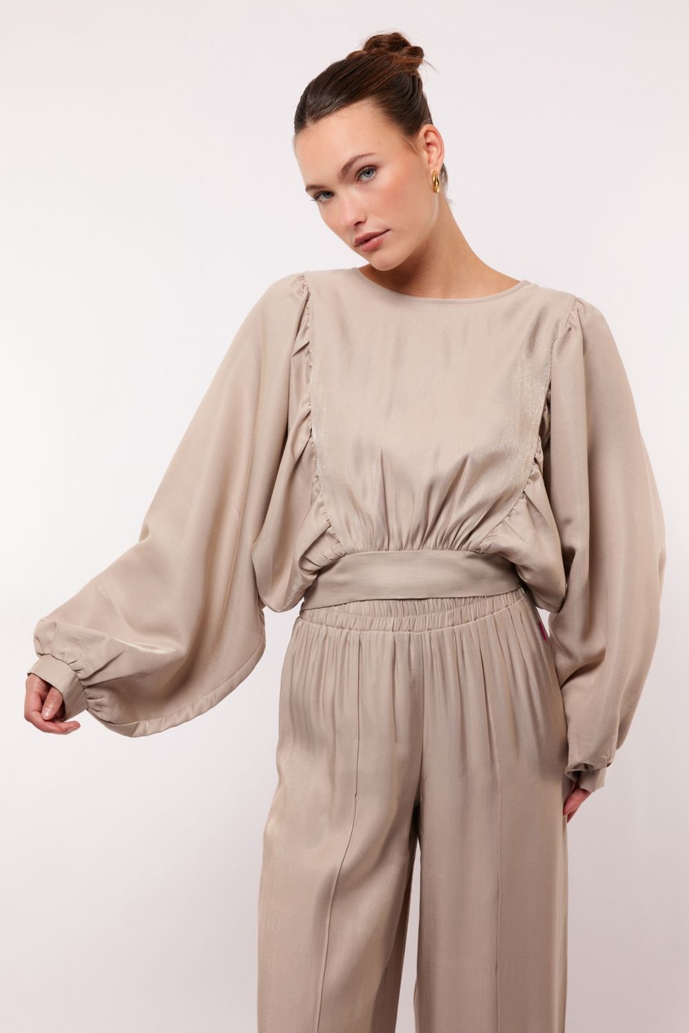 Fluresk Tes top Sand