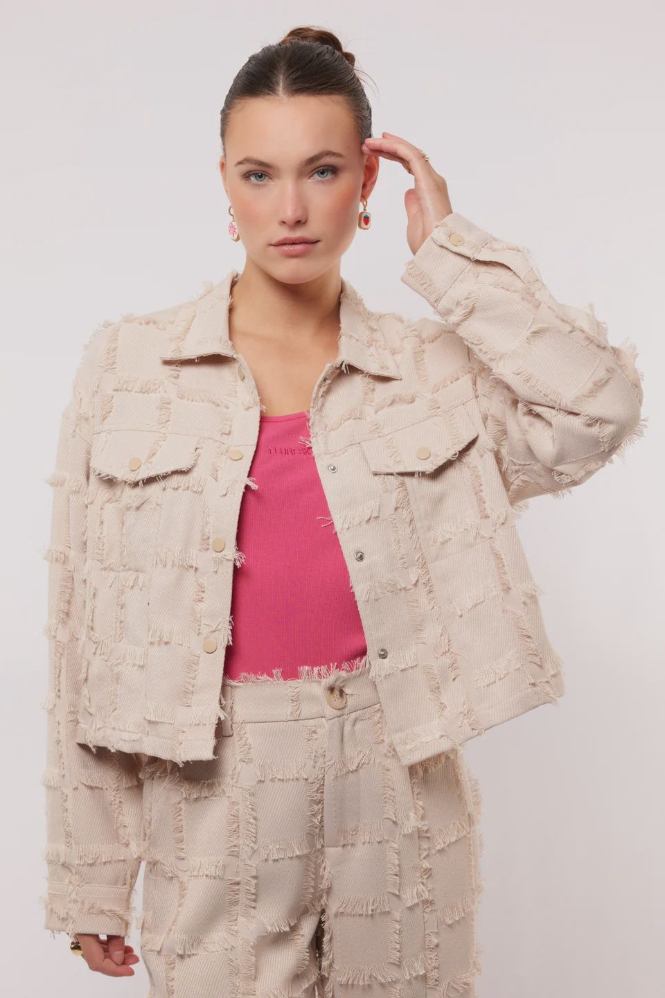 Fluresk Camel jacket Sand