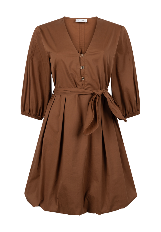 ISOLDE Dress HAZELNUT