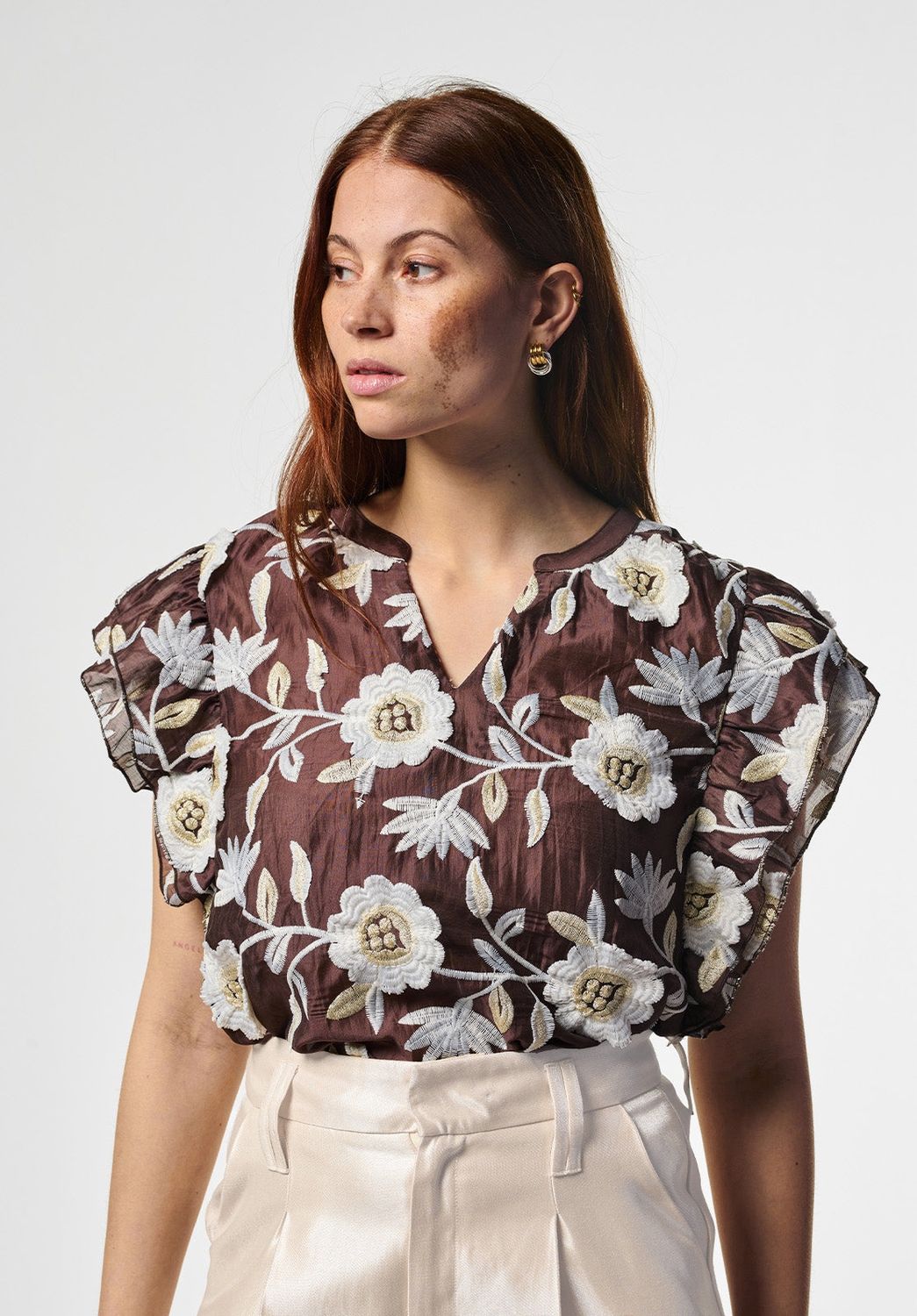 YAELLA Top BITTERCHOCOLATE