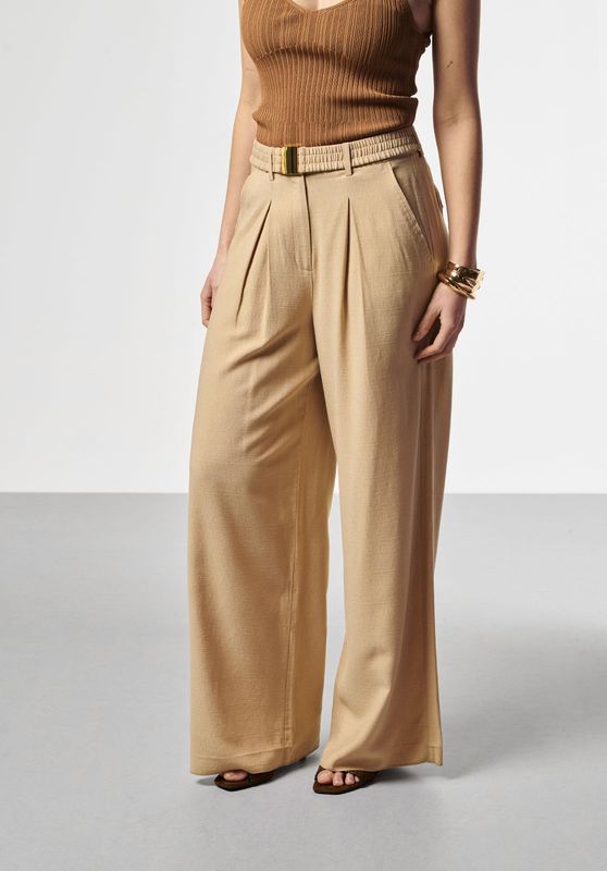 LOTTY FRINGED RAY Trouser SAND