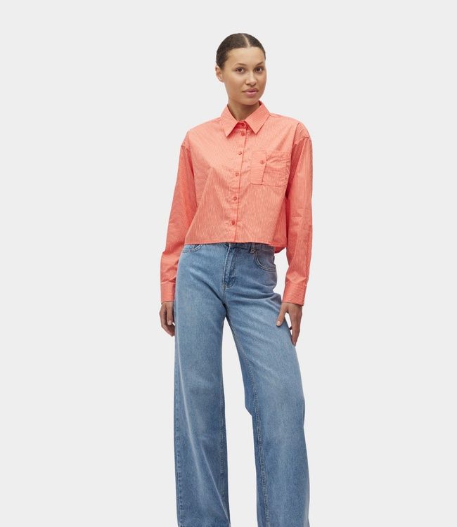 Emmelia-M Emberglow Sugar Stripe Shirt / Blouse