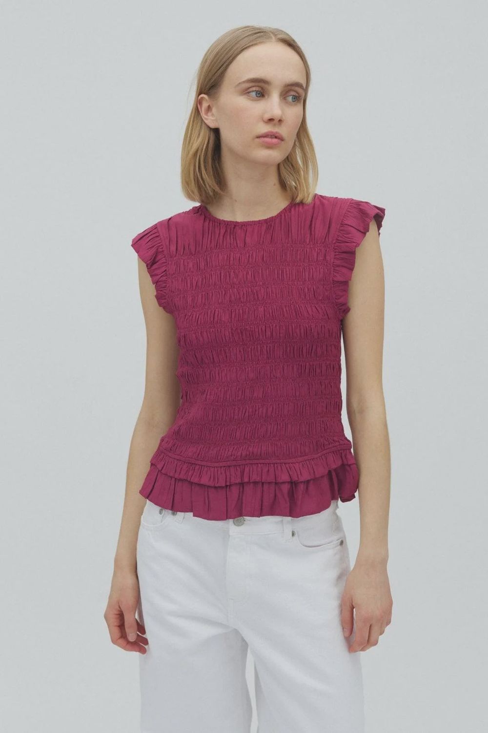 Venlora-M Radiant Raspberry Top / T-shirt