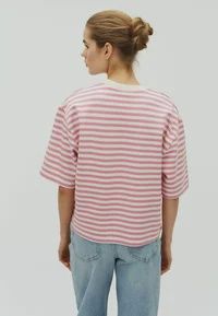 Emrys-M Wild Rose Stripe Top / T-shirt