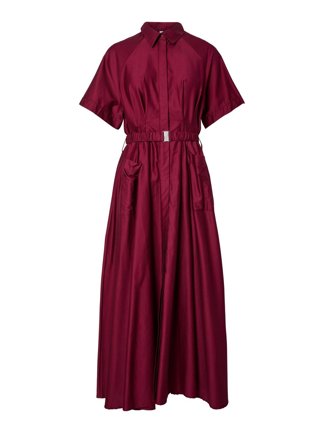 YASSIMANA SS LONG DRESS Purple