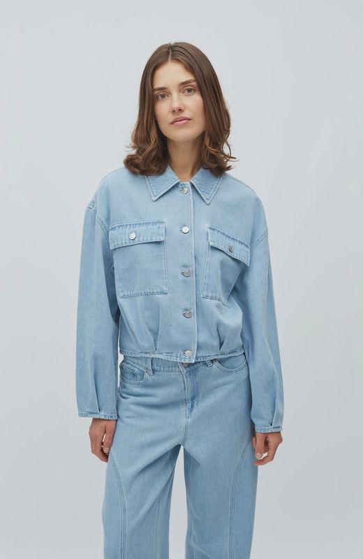 Geviva-M Light Soft Wash Blazer / Jacket