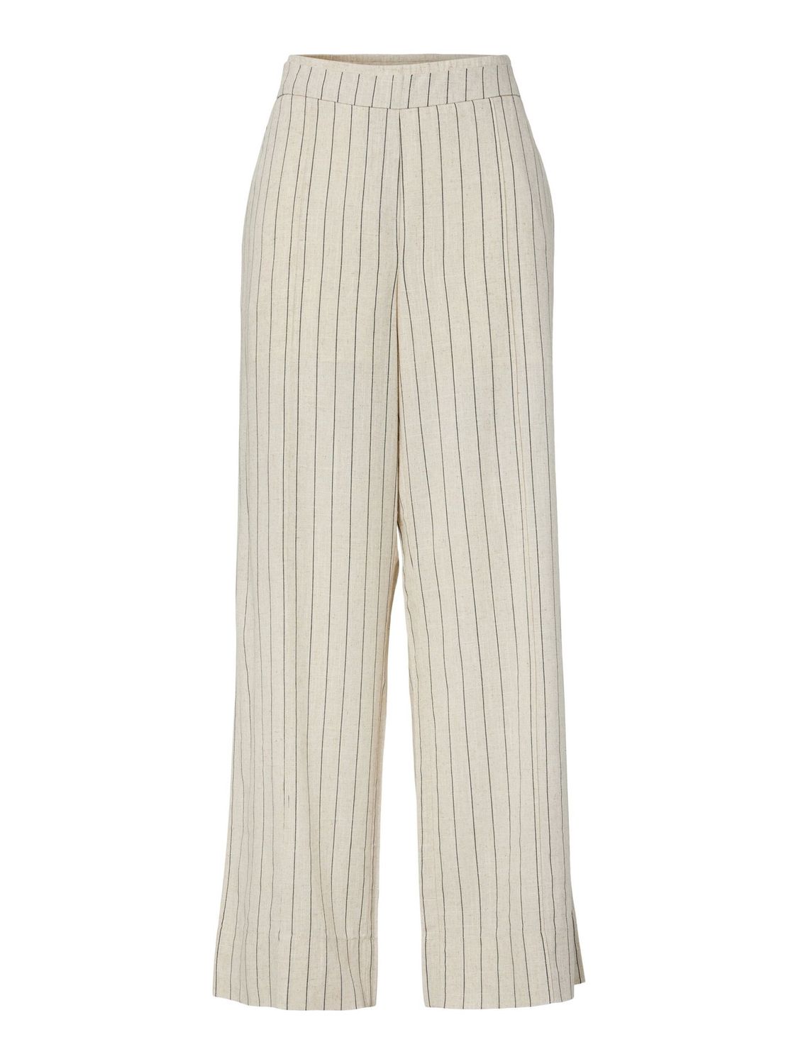 YASLINURA MW LINEN BLEND PANT White