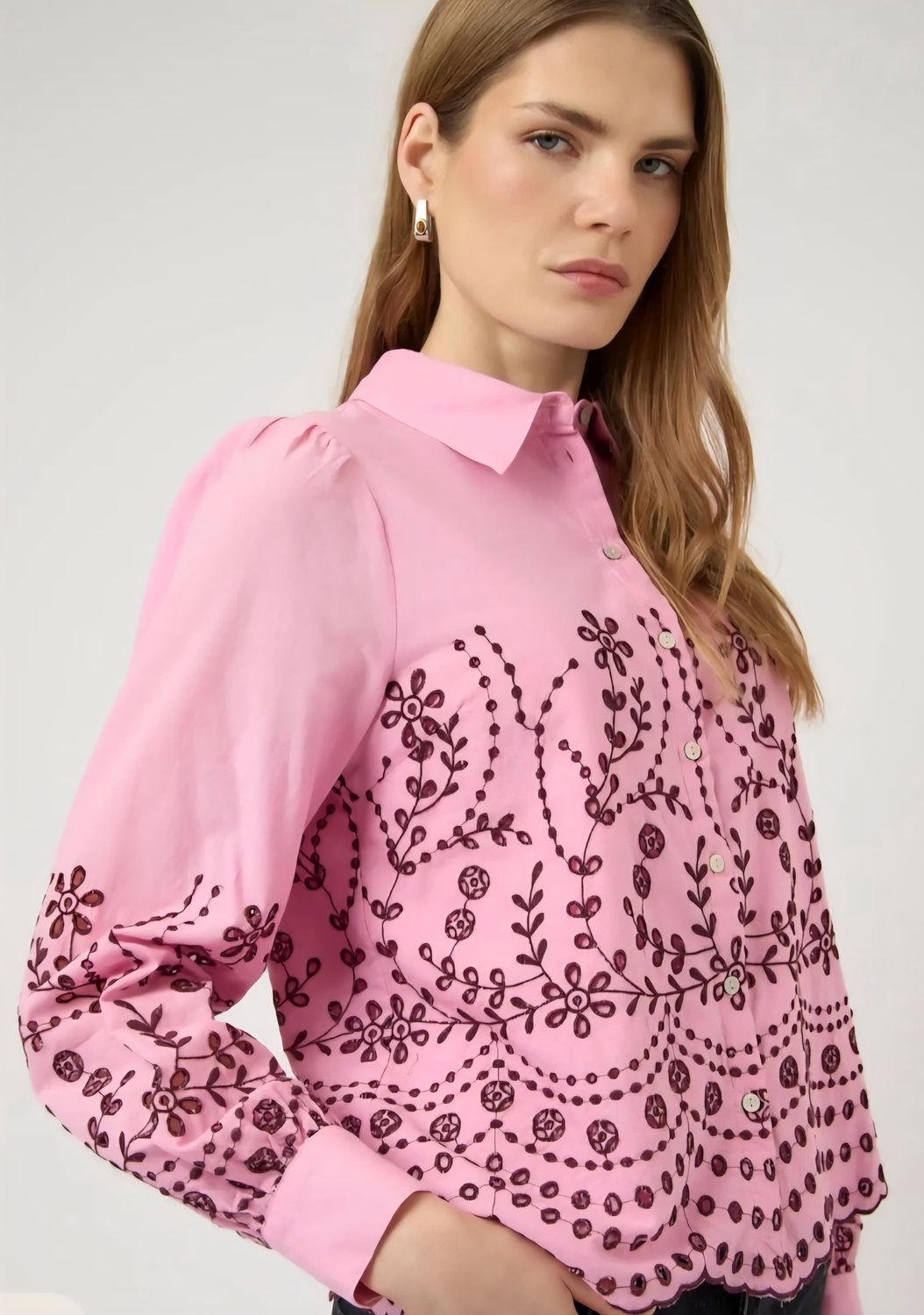 YASLUMA LS SHIRT S. NOOS Purple