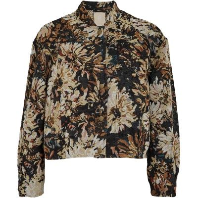 Peppercorn PCNathalie Bomber Jacket CHERRY MOHAGANY