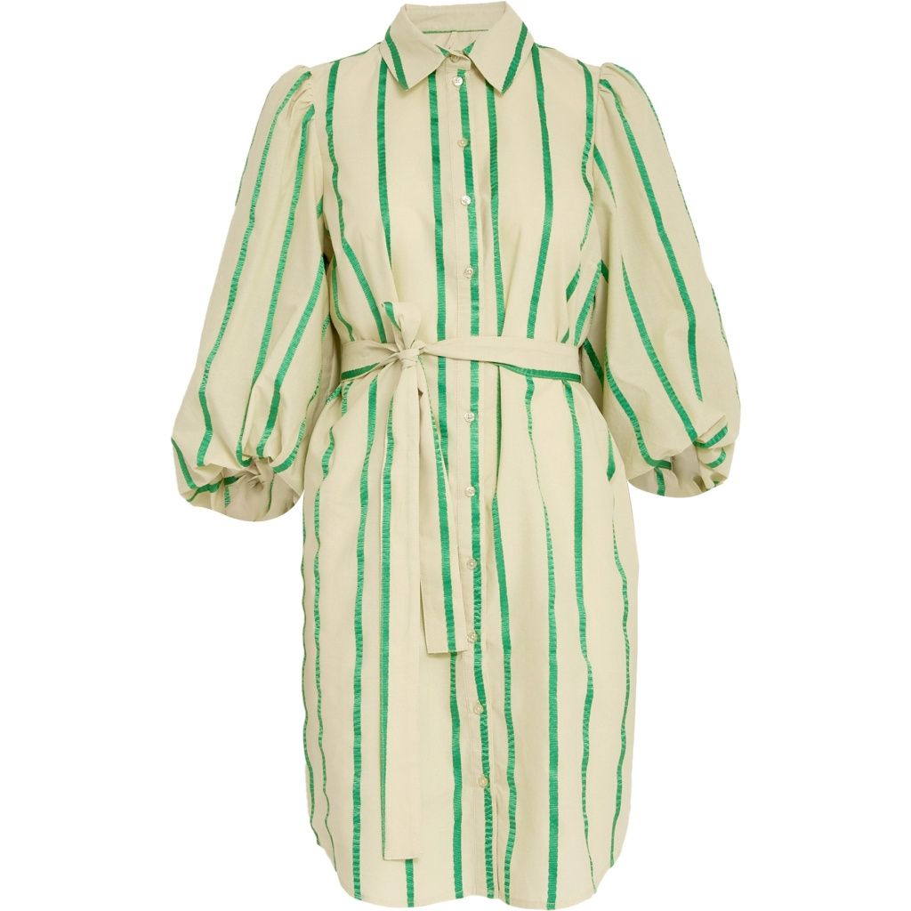 Minus MSEleni Short Dress Greenbriar Stripe