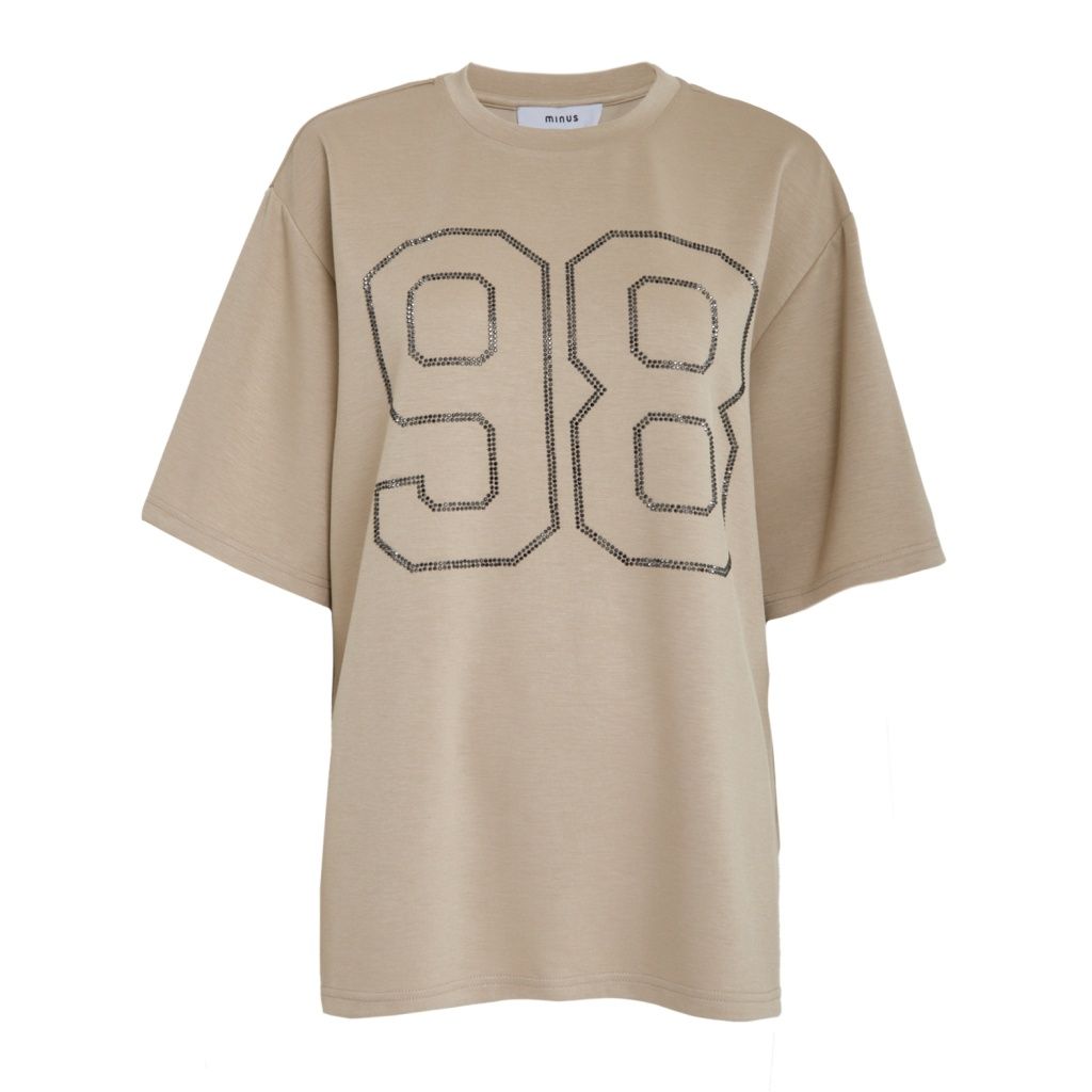 Minus MSMalou T-Shirt Sand Gray