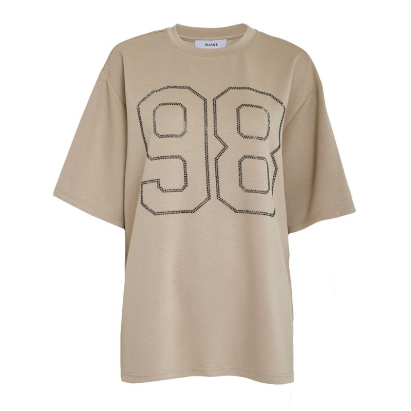 Minus MSMalou T-Shirt Sand Gray