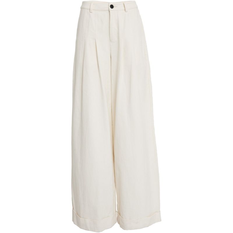Peppercorn PCNila Pant Whitecap Creme
