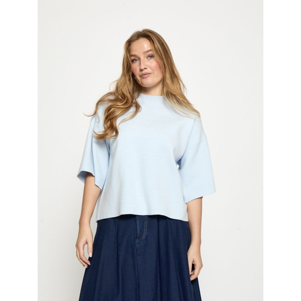 Minus MSLupi Knit T-Shirt Skyway Blue