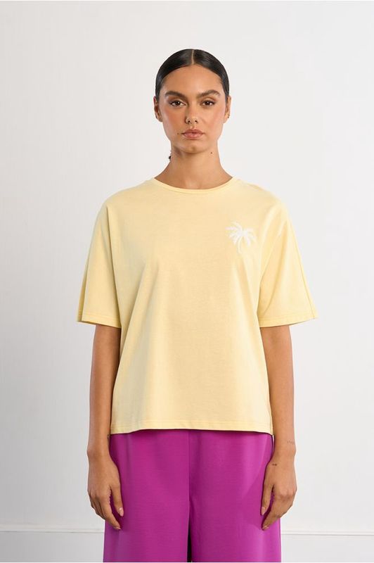 Molly Bracken Knitted Top Sofie Yellow