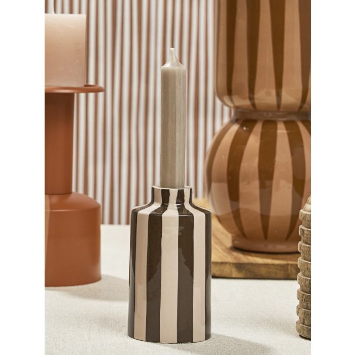 Kandelaar Anic taupe brown