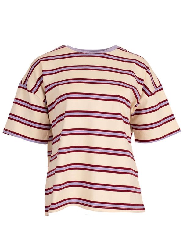 Shirt Vesper lila streep one size